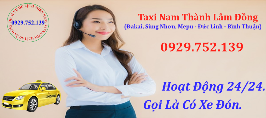 taxi nam thành lâm đồng, taxi đakai